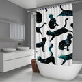 Cat And Galaxy Shower Curtain