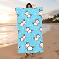 Flying Unicorn Cute Pattern Towel